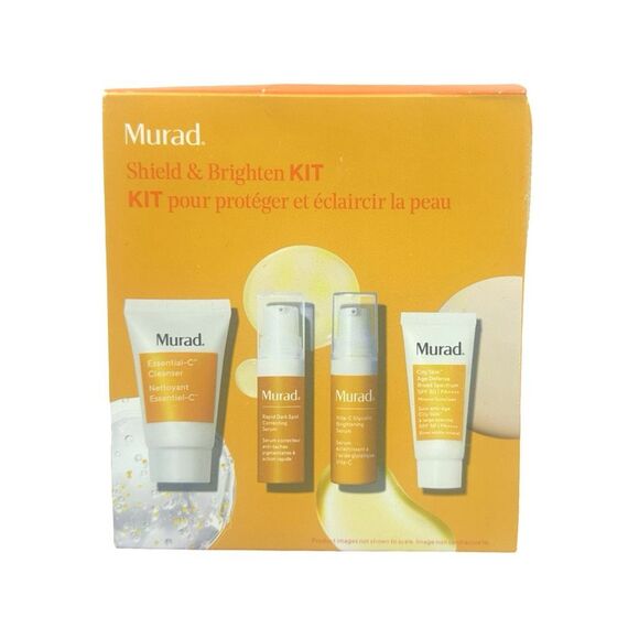 Murad Shield & Brighten Kit - Cleanser, Serum , Sunscreen - Picture 1 of 2